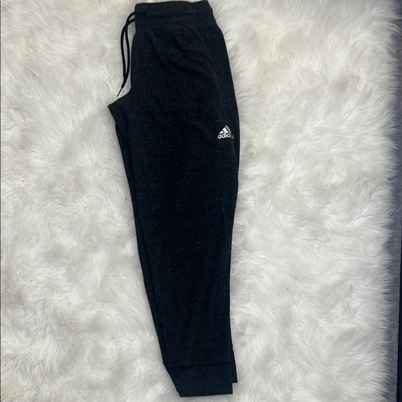 Adidas Black Jogger Pants with Pockets size small - Picture 1 of 7
